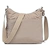 Estwell Bolso Bandolera Mujer Grande Bolso de Hombro Moda Impermeable Nailon Crossbody Bolso con Múltiples Bolsillo Casual Bolsa para Escuela Viaje Trabaja #2