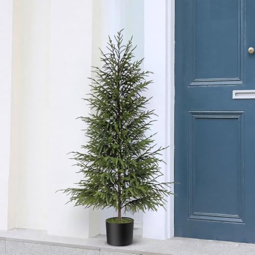 Artificial Norfolk Pine Tree - 4ft (48') Faux Christmas...