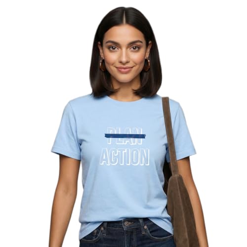 Image of Nobero Women's Graphic Printed T-Shirt | Regular Fit 180 GSM Cotton Tee for Women | Comfortable Round Neck Casual Wear