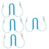 DOITOOL 8pcs Parrot Flying Rope Bird Harness Portable Bird Leash Training Rope for Outdoor and Easy to Clean