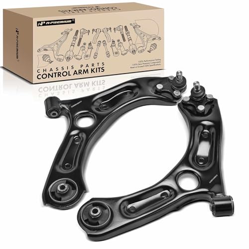 A-Premium 2 x Front Lower Control Arm, with Ball Joint & Bushing, Compatible with Hyundai Sonata 2015, Tucson 2016-2021, Kia Optima 2016-2020, Sportage 2017-2021
