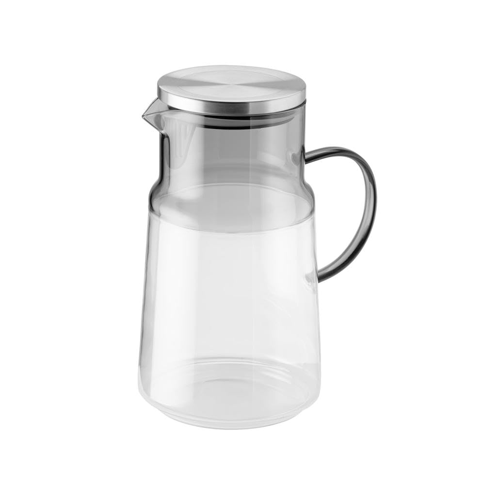Carafe à eau en verre de 2L idéale pour vos repas en terrasse en été