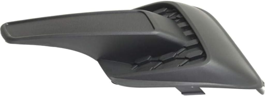 DAT AUTO PARTS Front Right Passenger Side Bumper Fog Light Hole Cover Trim Molding Replacement For 2010-2015 Chevrolet Equinox LS & LT Without Fog Lights Black Textured Plastic GM1039128 25798750