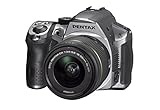Spritzwasser geschützt Pentax K-30 SLR-Kamera (16,5 Megapixel CMOS-Sensor, 7,6 cm (3 Zoll) LCD-Display, Full HD, USB 2.0) mit 18-55mm WR Objektiv Kit Silky Silver