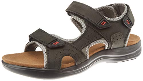 Sandales Lumberjack Homme Earth bout ouvert pour marcher sans douleur