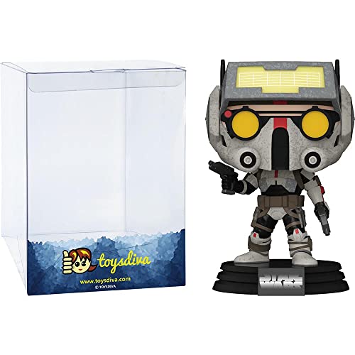 Tech: P O P ! Vinyl Figurine Bundle With 1 Compatible 'Toysdiva' Graphic Protector (445-55502 - B)
