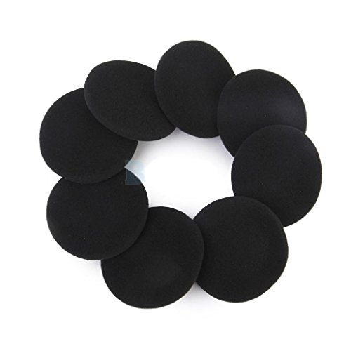 hongfei 8pcs Almohadillas de 55 mm, Auriculares de Esponja de Espuma Suave Auricular para diámetro General de 55 mm