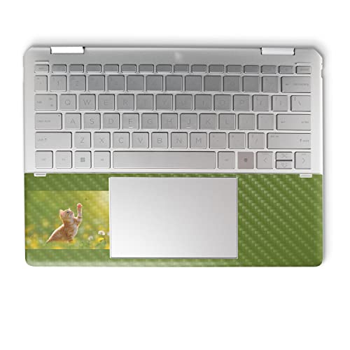 Image of MightySkins Carbon Fiber Skin Compatible with HP Spectre x360 14 inch (2022) Full Wrap Kit - Kitty Dreams | Protective, Durable Textured Carbon Fiber Finish | Easy to Apply | Made in The USA