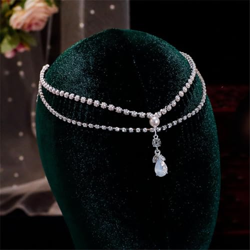 Couvre-chef de mariée unique en perles, l'accessoire romantique pour un souvenir éternel