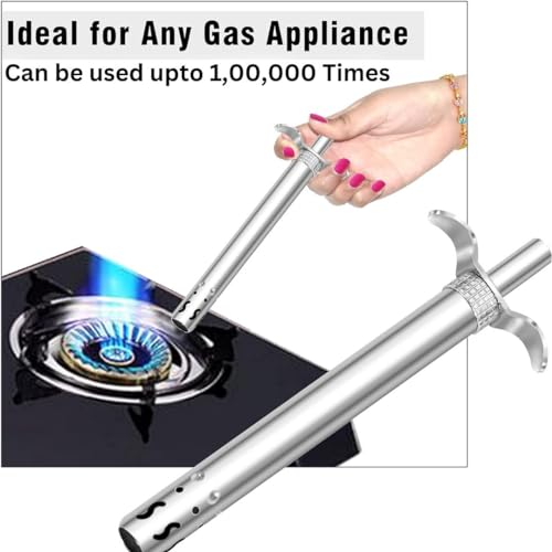 Encendedor de gas plateado mate de acero inoxidable miniatura 4