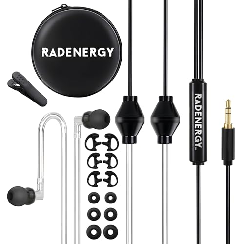 RadEnergy AirTube �w�b�h�z�� EMF�t���[�C���z�� �W�b�p�[�o�b�O�t���G�A�`���[�u�w�b�h�t�H�� 3D�T�E���h �}�C�N�{�����[���R���g���[�� �d���̉�c ���� �W�� ������3.5mm�W���b�N