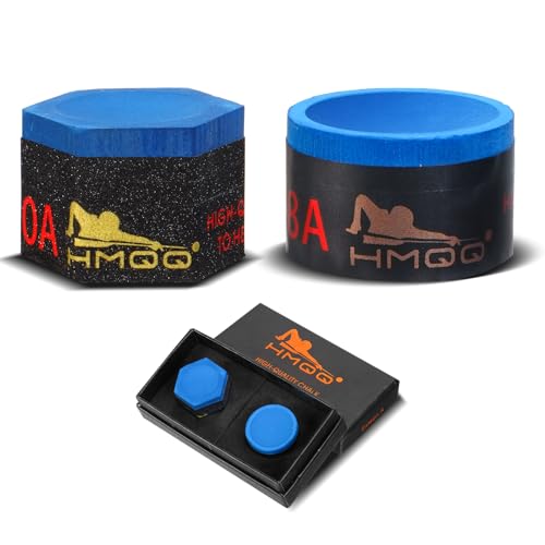 HMQQ Nano Pool Cue Chalk Set (2-Pack)