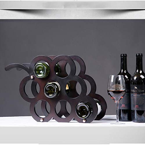 Soporte para botellas de vino 8 unidades diseño moderno miniatura 4
