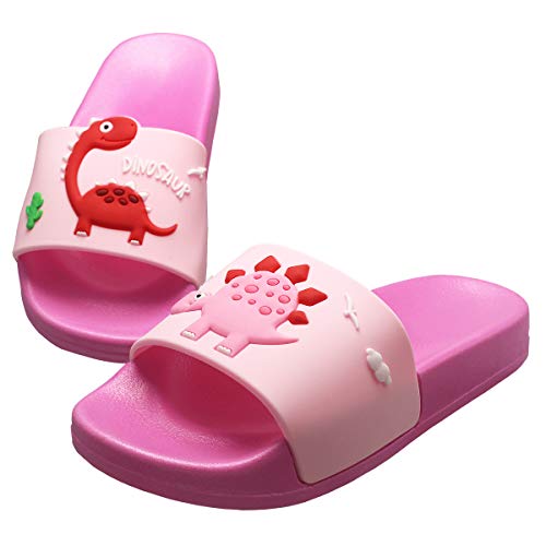 KRONJ Unisex Kinder Badeschuhe rutschfeste Pool Hausschuh Sommer Strand Sandale Slipper Pink-29 thumbnail