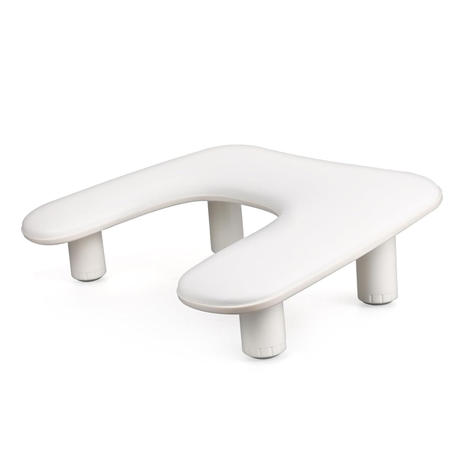 U Shaped Nail Arm Rest for Nail Techs Hand Rest Stand for Manicures Eyebrow Shaping More Portable Design for Home and Salon Use Durable Material