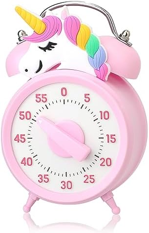 55-Minute Countdown Timer, Classroom Visual Timer, Durable Mechan...