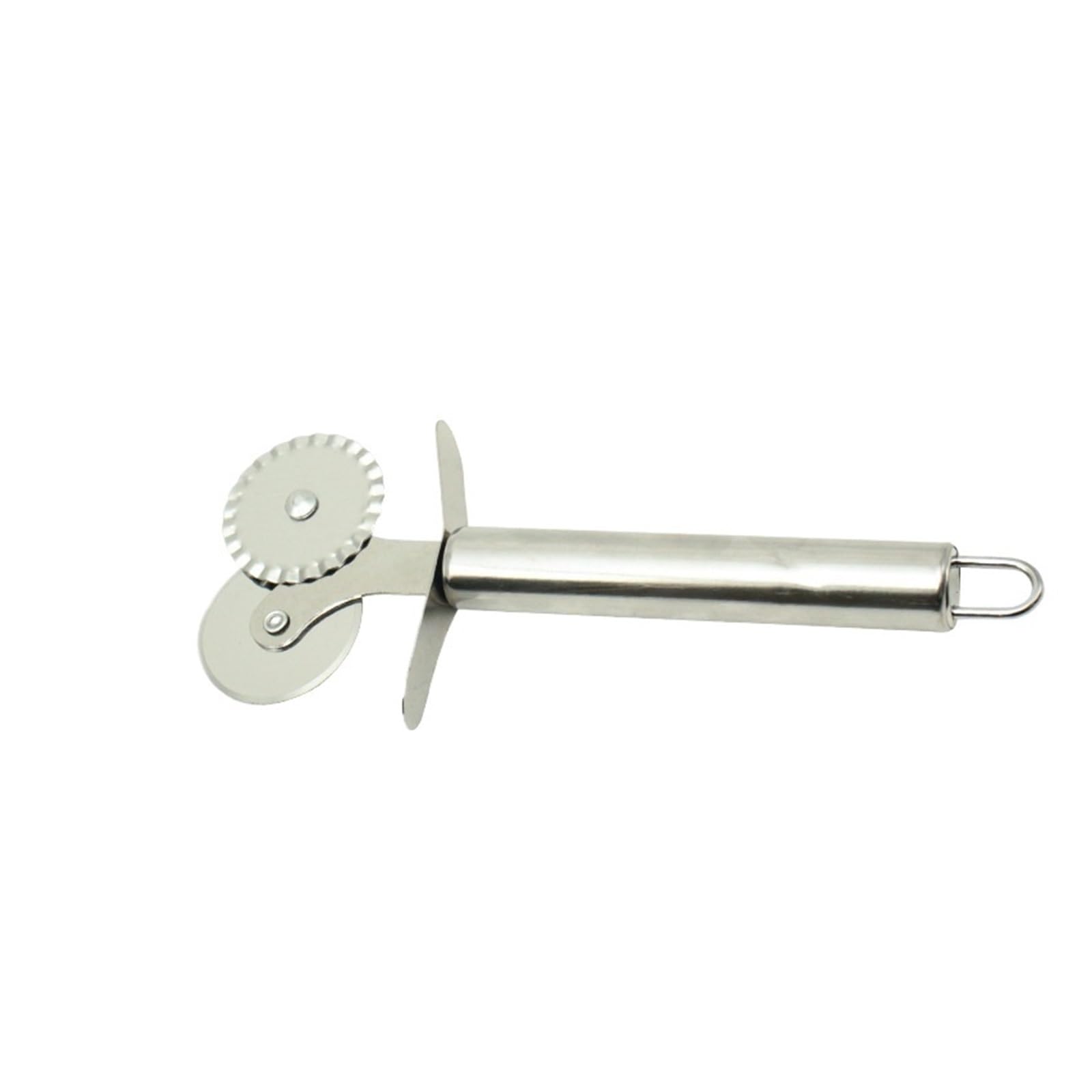 5 pezzi in acciaio inox da cucina for pizza, rotella, strumenti for server, pala for mooncake, waffle, biscotti, affettatrice for pasta