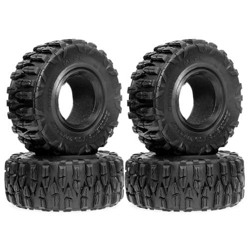 Pneu en caoutchouc 121 mm 2.2 pouces voiture RC crawler Wraith - 5