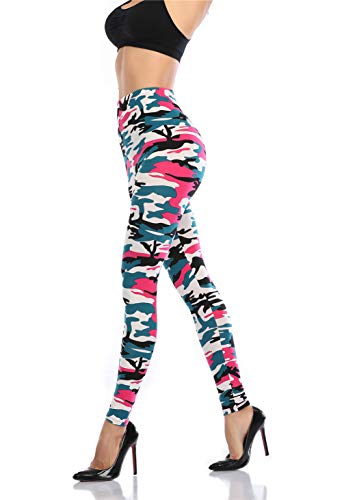 Image of Kotii Women's Soft Full Length Leggings High Waist Ankle Length Leggings Pants Tights