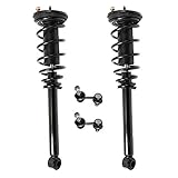 Detroit Axle - Rear Strut Assembly Complete + Sway Bar End Links Replacement For 2000 2001 2002 2003...