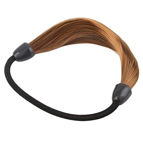 Preisvergleich Produktbild Frauen Gerade / Braid Perücke Elastisches Haarband Seil Scrunchie Pferdeschwanz Inhaber Neue Koreanische Stil Perücke Seil Haarband Zubehör - Hellgrau