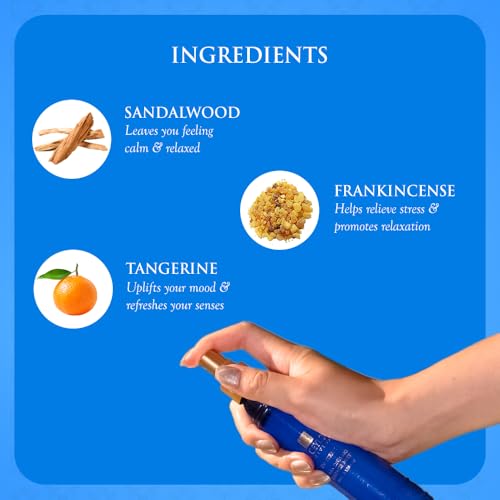 SPA CEYLON De-Stress - Harmonising Essence Mist | Non-Oily Natural Mist | Reduces Stress | Luxuriously Fragrant | Suitable for all skin types (100 ml, Frankincense)