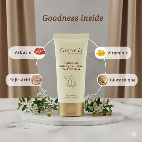 Image of Glutathione Anti-Pigmentation Peel off Mask Enriched with Kojic Acid & Arbutin 100gm