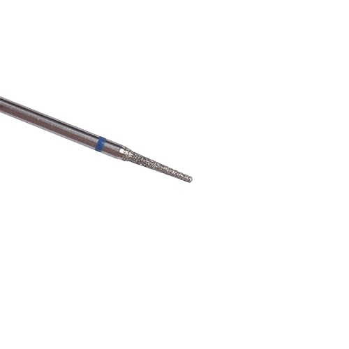 Miniatura 10 de MZCMSL Broca de uñas para cutícula de diamante en forma de llama, broca de manicura profesional para preparación de uñas, broca de 332 vástago