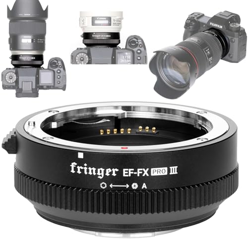 Adattatore Obiettivo Fringer EF-GFX Pro - Per Obiettivi Canon EF Su Fujifilm GFX - Foto 4