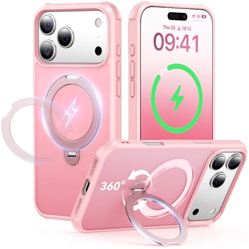 �y2026�ō�����E11�N�̏��S�J���zPeerock iPhone 17 Pro Max �p �P�[�X�y���@�\��́E360°�V��_��]�X�^���h�z�ČRMIL�K�i �ϏՌ� MagSafe�Ή� ���ϋv�� �ő�25W�}���[�d�Ή� �w��h�~/�}�b�g�d�グ/���ϖh�~/��