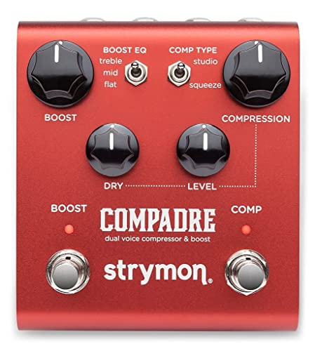 Strymon Compadre Dual Voice Compressor and Boost Pedal