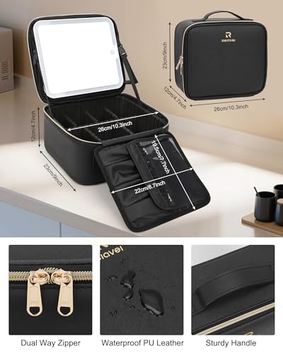Relavel SAMT-A0208 Makeup Bag With Light Up Mirror thumb #5