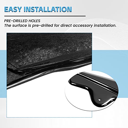 ECOTRIC Side Skirts Replacement Compatible with 2014-2019 Corvette C7 Stingray Z06 ZR1 Z51 Grand Sport 2 Door Coupe Extension Rocker Panels Guard Side Part Glossy Black by ECOTRIC - Image 7