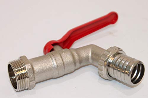 Preisvergleich Produktbild Gartenhahn Kugelhahn Zapfhahn Auslaufhahn 3 / 4"