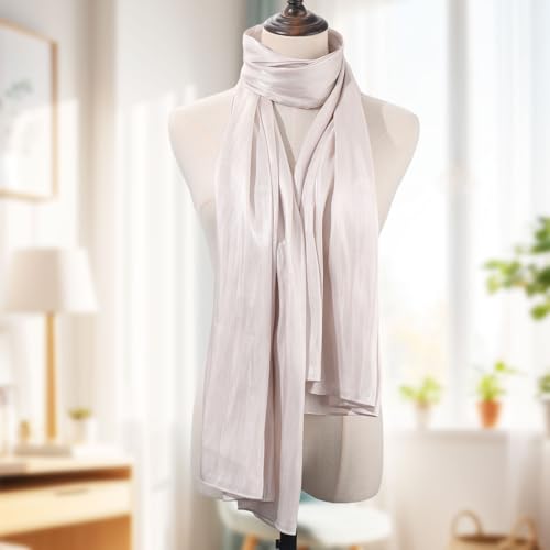 Women's Scarves Lady Light Soft Fashion Solid Scarf Wrap Shawl for Muslim Women Lightweight2