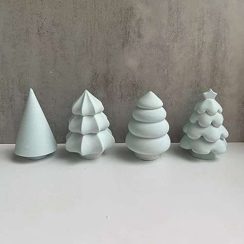 Moules en silicone époxy géométriques (lot de 4) pour vos créations d'objets 3D