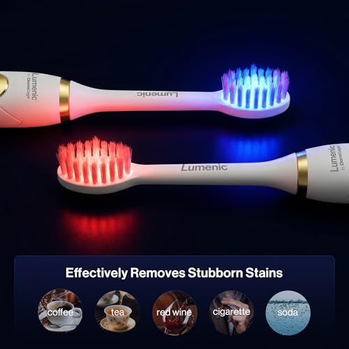Brosse à dents électrique DermRays Lumenic or à oscillation 3D