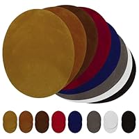 Flicken zum Aufbügeln Jeansflicken Knieflicken: 8 Farben Bügelflicken Ovale Repair Patches Ideal für Jeansreparaturen Iron-on Patches DIY Hosen Kleidung Lederflicken Ellbogenflicken Kinderbügelflicken