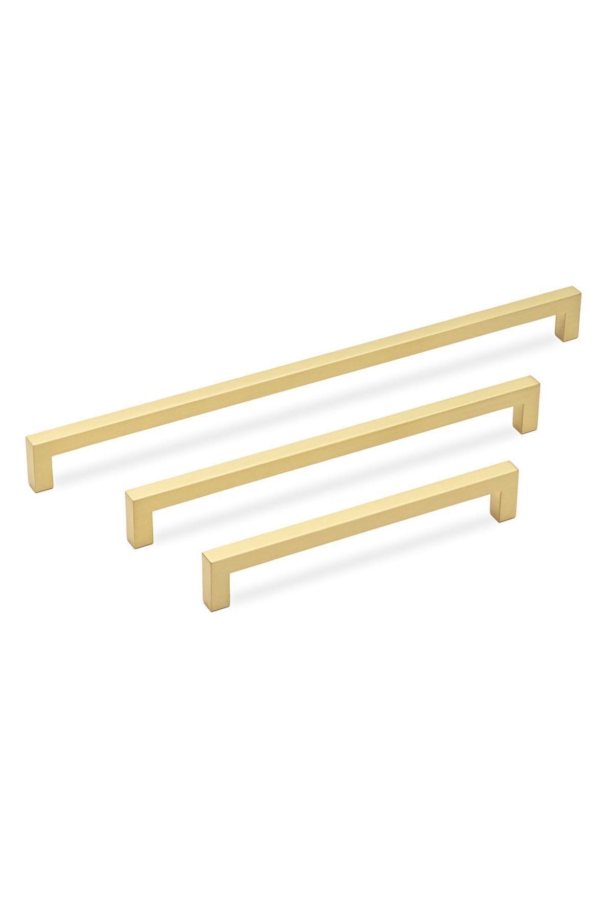 System 7341 Modern Kulp Mat Altın Renk 160 Mm Mat Altın Tek Ebat Ssy7341 0160 Bb