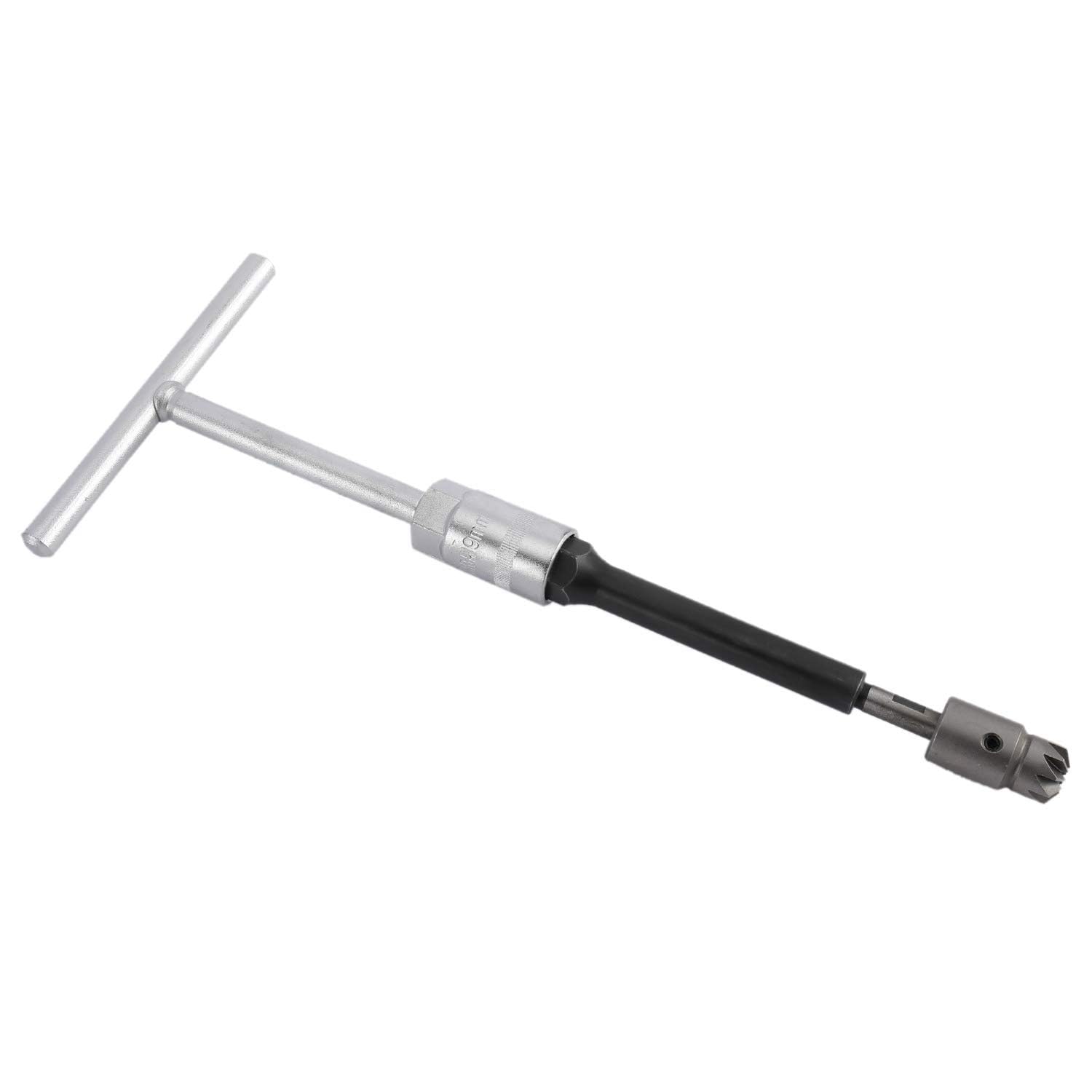 FreeTec 17 pzas Escariador de Inyectores, 14-21,5 mm Escariador de Asiento de Inyector Diesel, Profesional Escariadores Asiento Inyectores Kit Limpieza y Fresado Compatible con VW Audi BMW