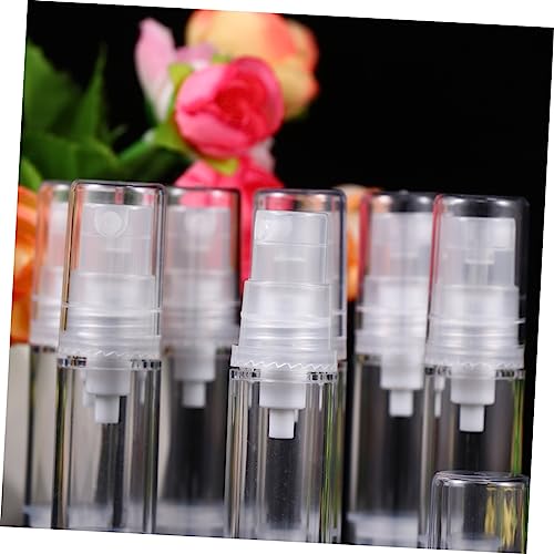 IWOWHERO 12pcs Refillable Mist Spray Bottles Sunscreen Sprayer Fine Mist Bottle Press Pump for Travel Camping