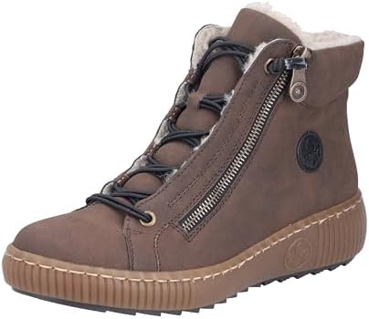 Rieker Dames 52584 korte laarzen, rood, 42 EU, rood, 42 EU