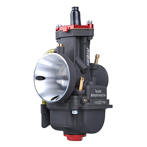Nibbi Racing Performance Carburetor 30Mm Motorcycle Carburetor 200 250 Power Jet Pwk Carb 30Mm With Carburetor Jets Fit Nc Engine Dirt Bike Mini Bike Ttr Apollo Atv Cafe Bike #TOP2