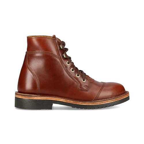 JIM GREEN Numzaan Frog Sole Boots Lace-Up Water Resistant Full Grain Leather Work or Hiking Boot4