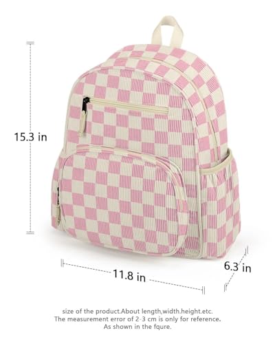 Image of atgark Corduroy Toddler Backpack for Girls Boys: Preschool Kindergarten Backpack - Cute Kids Backpacks for Girls Boys