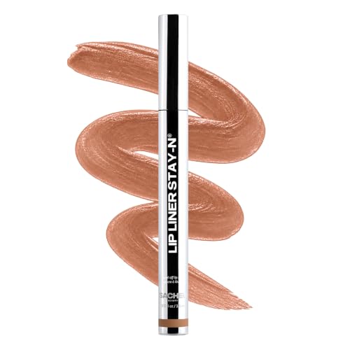 Sacheu Lip Liner STAY-N Peel Off Lip Stain, Longwear, nOOHde
