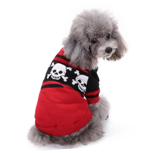 Disfraz para perro con calavera talla XL miniatura 3