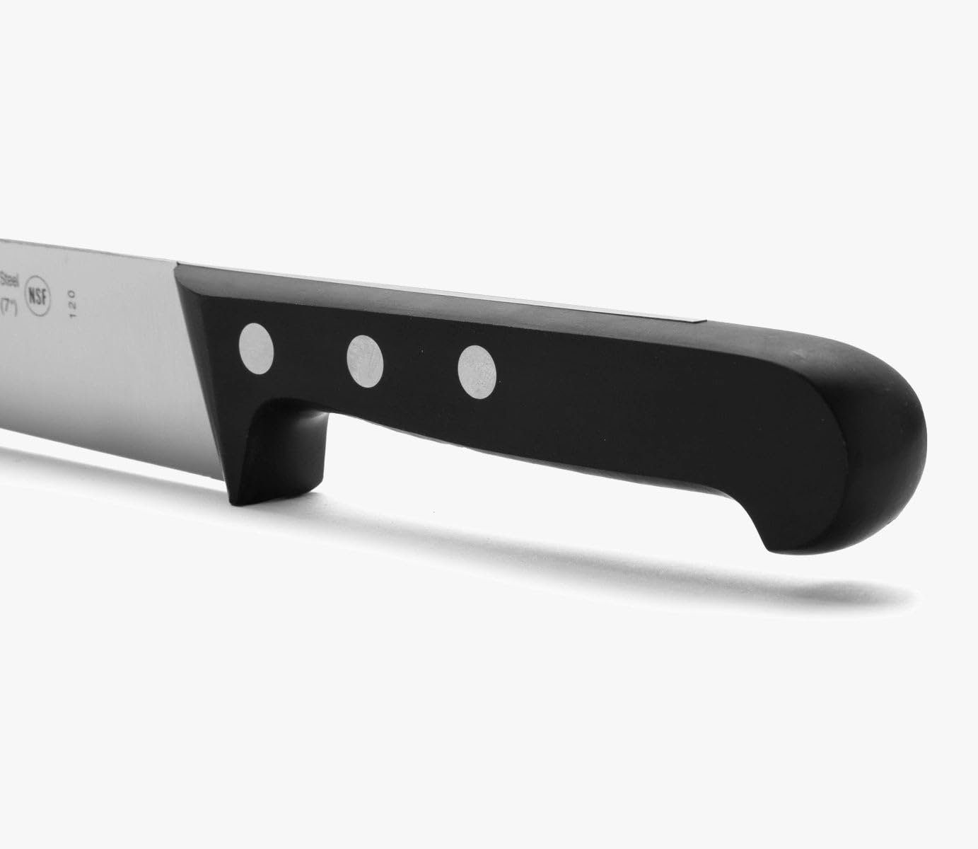 Arcos Carving Knife 7 Inch Nitrum Stainless Steel and 190 mm blade. Butcher Knife For Boning. Ergonomic Polyoxymethylene POM Handle. Series Universal. Color Black — Amazon image 3