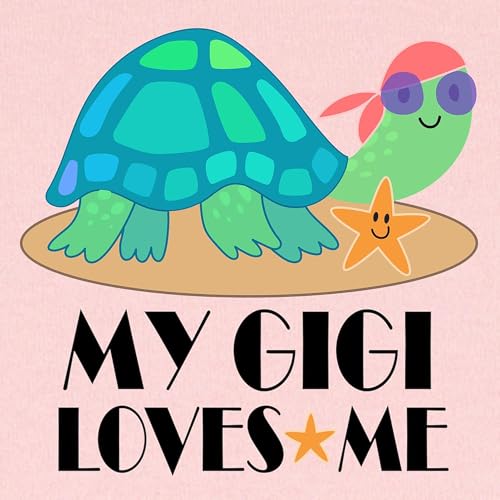 CafePress Gigi Loves Me Turtle Baby Blanket, Super Soft Newborn Swaddle2