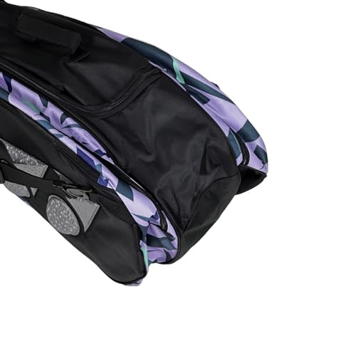 Image of YONEX Badminton Champion Racquet Bag 22926T BT6-SR|6 Zipper Compartment for Saparate Storage of 9 Rackets,Shoes and Clothes|High Density EVA |Anti-Theft Zipper Locking System|Hand-Carry